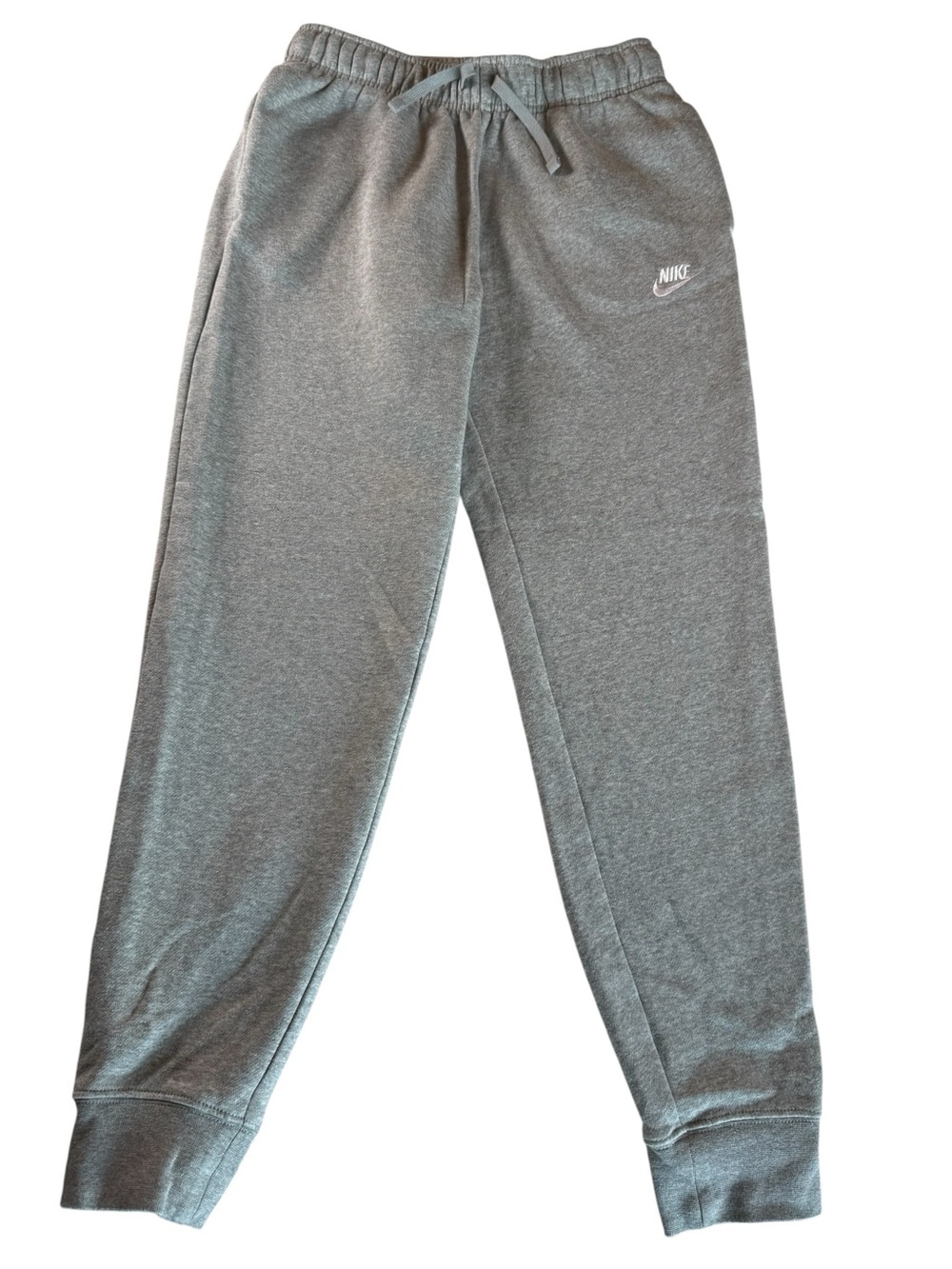 Nike Sportswear Club Fleece Mid-Rise Joggers Gray Sweatpants Women’s Size S